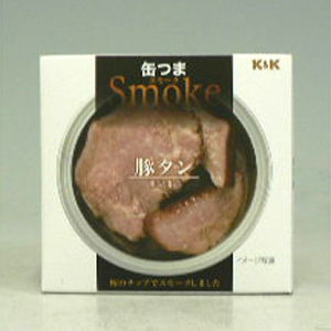 Ｋ＆Ｋ　缶つまスモーク　豚タン　５０ｇ  [7336]